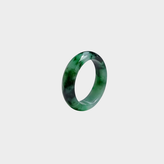 Jadeite Jade Abacus Ring