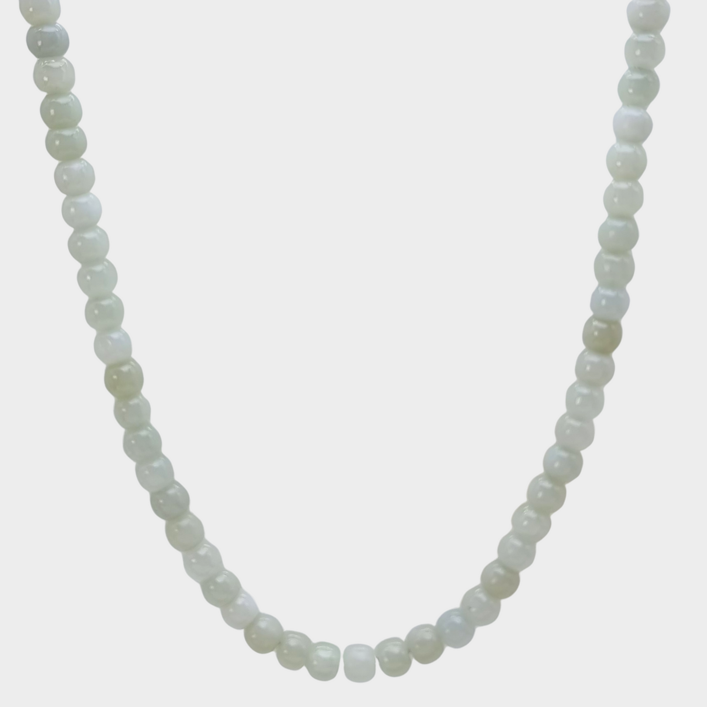 Nephrite Jade Beads Necklace