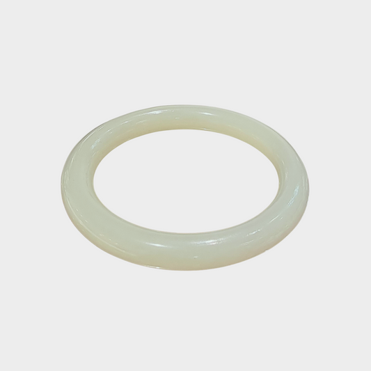 Nephrite Jade Bangle - 53mm Round